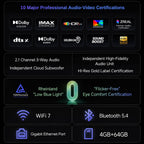 Vidda C5 Pro Max Laser 4K Projector for Home Office Outdoor