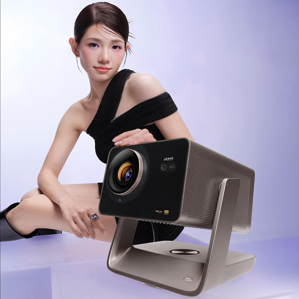 Vidda C5 Pro Max Laser 4K Projector for Home Office Outdoor