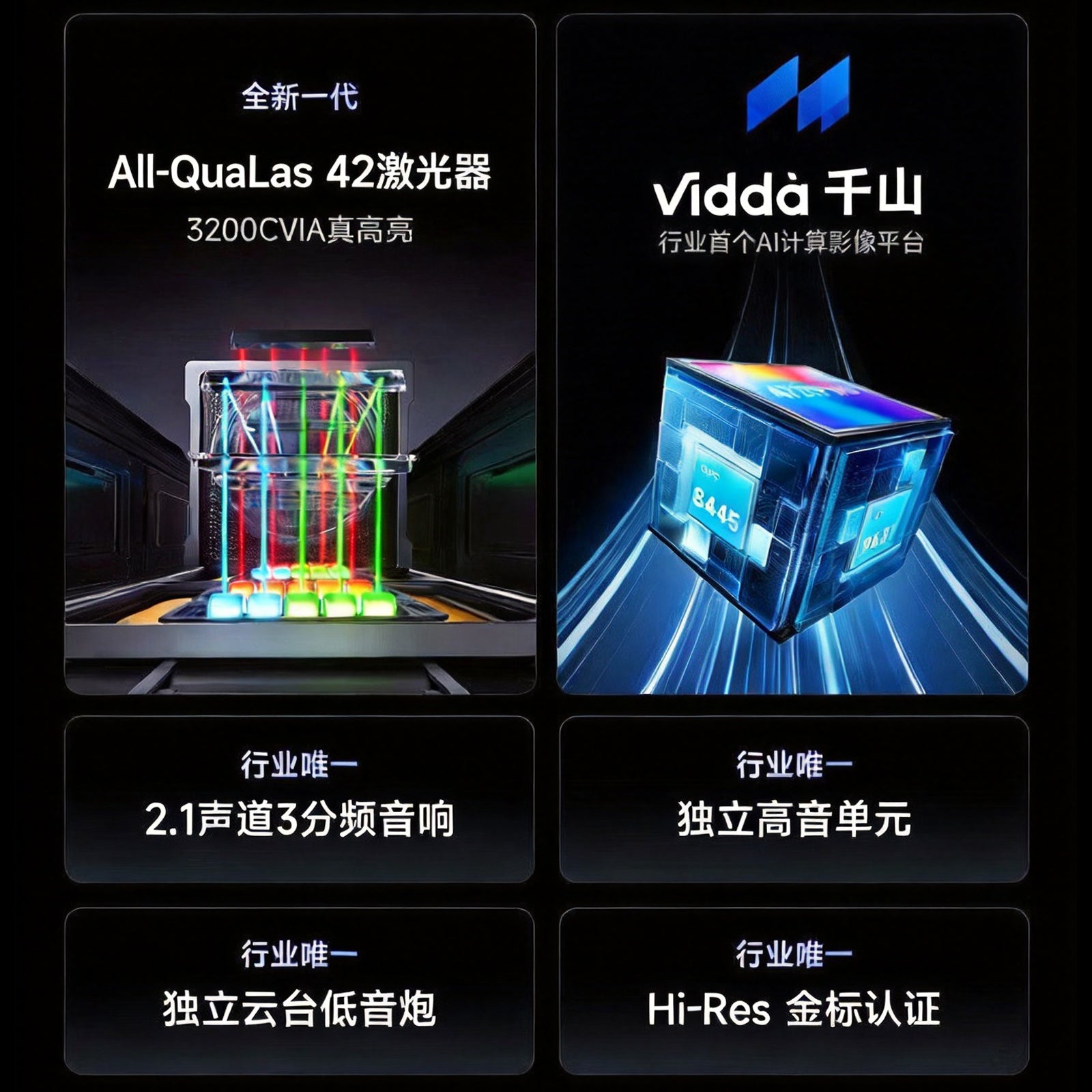 Hisense Viddà C5 Pro Max Laser 4K Projector