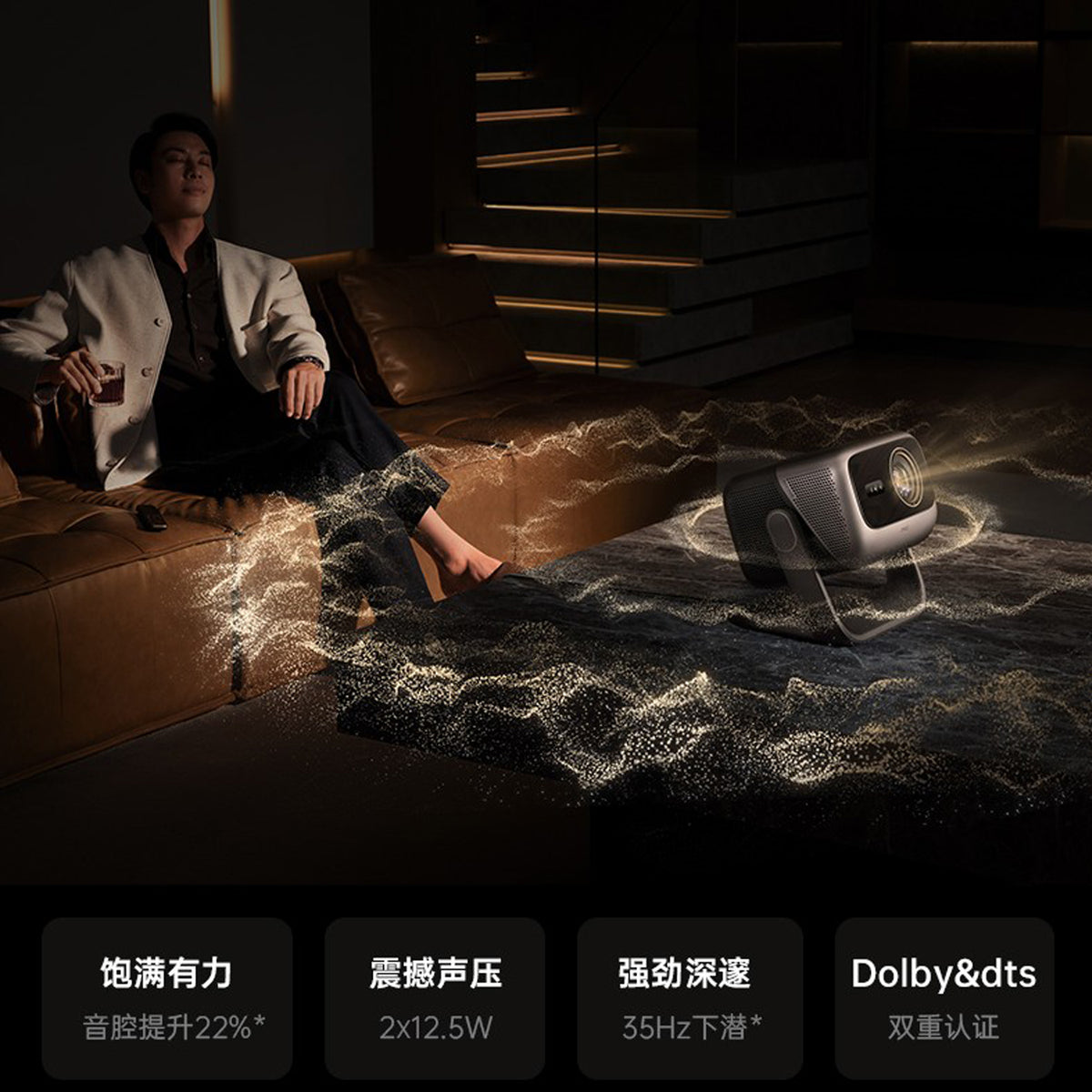 JmGO N5S-Ultra-Max Laser 4K Projector