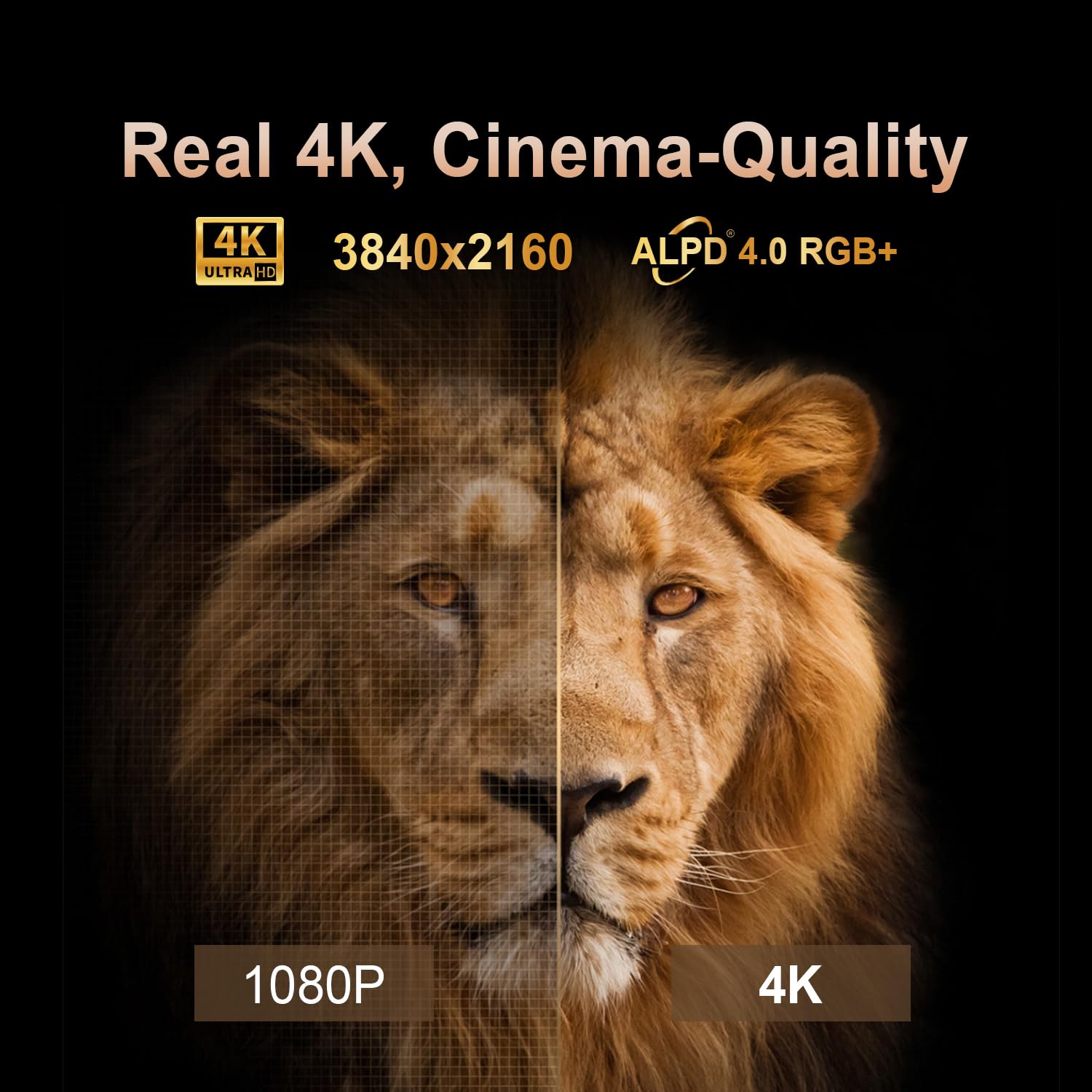 Formovie Theater Premium Ultra Short Throw 4K Triple Color Laser TV Projector